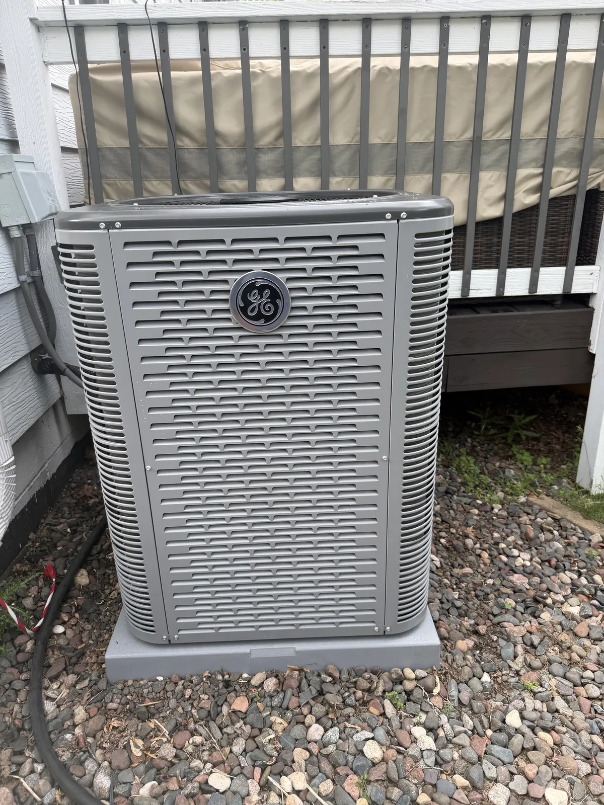 GE furnace and AC system in a Minnesota home